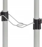 Вешалка JET Tetchair (Черный,Светло-серый,Хром).