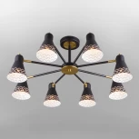 Потолочная люстра Eurosvet Trina 70100/8 черный