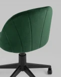 Кресло компьютерное Логан велюр зелёный УТ000035457