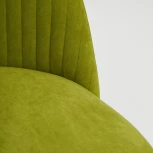 Кресло MELODY молочный (флок)