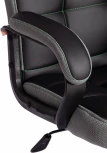 Компьютерное кресло игровое Tetchair TRENDY (22) (Исскуственная кожа,Ткань/Черный,Серый) 19515