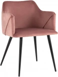 Стул с подлокотниками Stool Group Джоэл велюр пыльно-розовый УТ000036693