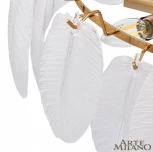Потолочная люстра на штанге Arte Milano Rim 315009/D400 BS (220V, перо)