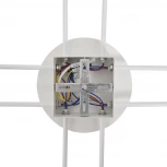 Потолочная люстра на штанге Lumion Benua 8305/8C белый, металл/акрил GX53 LED 8*7W 220V