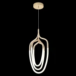 Подвесной светильник Crystal Lux PERA SP50W LED GOLD (220V, на проводе)