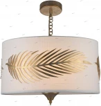 Подвесная люстра Maytoni Farn H428-PL-03-WG (220V, на цепи, листья)