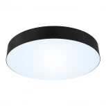 Светодиодный светильник потолочный 80W CCT 3000-6500K, с ПДУ черный матовый Lumin'arte Macaron CLL58