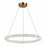 Подвесной светильник Avana SL6110.213.01 ST Luce (регулировка яркости, LED, 220V, пульт управления, на тросе, кольцо)