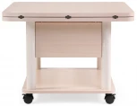 Стол-трансформер Woodville Виват светлый венге / белый 402947