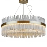 Подвесная люстра L'Arte Luce Mayfair L43010 (LED, 220V, хрусталь K9, на тросе, круглые)