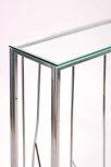 Консольный стол AllConsoles 1022-CS clear серебряный