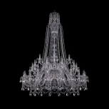 Подвесная люстра Bohemia 1411 1411/20+10+5/460/XL-175/2d/Ni