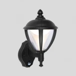 Настенный фонарь уличный светодиодный Oasis Light UNITE W2601-PiR Bl