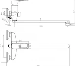 Смеситель Olive'S Artis 06221AT универсальный