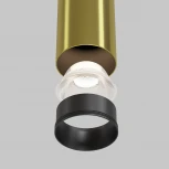 Подвесной светильник Maytoni Focus LED P072PL-L12W4K-BS (220V, на проводе, круглые)