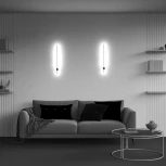 Настенный светильник (бра) Pars 3000К 6Вт IP 20 LED Maytoni Technical C070WL-L6GB3K (220V)