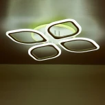 Потолочная люстра RGB Citilux Ромби Смарт CL236A140E (LED, 220V, умный дом - Алиса, Маруся, Сири, цветы)