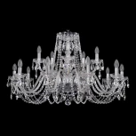 Подвесная люстра Bohemia 1402 1402/10+5/360/Ni
