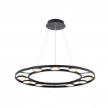 Подвесная люстра Maytoni Fad MOD070PL-L63B3K (LED, 220V, на тросе, круглые)