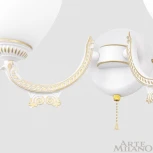 Бра с выключателем Arte Milano AM342837 342837/2W WT+G (220V)