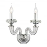 Бра Lucia Tucci Ashanti W1255.2 clear (220V, свеча)