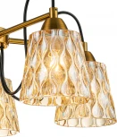 Подвесная люстра Escada Dream 1125/5PL E27*40W Brass (220V, на цепи)