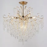 Потолочная люстра хрустальная на штанге Reluce 90324-0.3-09A FGD (220V)