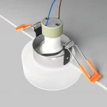 Встраиваемый светильник Pauline GU10 1x10Вт Maytoni Technical DL046-01W (220V, круглые)