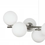 Подвесная люстра MyFar Aerton MR2941-10P (220V, на тросе, шарики)