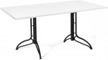 Стол SHT-TU20/120/80 ЛДСП черный муар/белый от фабрики Sheffilton
