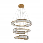 Подвесной светильник ярусный Zortes Moi ZRS.1201.03 (LED, 220V, хрусталь, пульт управления, на тросе, IP21)