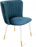 Стул SHT-ST36-1/S129 тихий океан/белый муар/золото Sheffilton 1290839103
