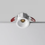 Встраиваемый светильник Maytoni Alfa LED DL043-01-10W2.7K-RD-W (220V, круглые)