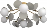 Потолочная люстра Loft It Matisse 10008/8C Grey (220V, шарики)