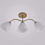 Потолочная люстра на штанге Reluce 01643-0.3-03 GOLD+CR (220V)