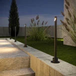 Наземный светильник Elektrostandard Latent 35174/S черный (LED, 220V, круглые, IP65)