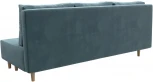 Диван прямой Лига-033 (Бирюзовый/Велюр) Лига Диванов арт.121089