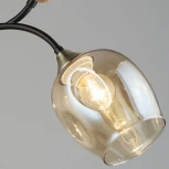 Потолочная люстра на штанге Reluce 02009-0.3-03 AB+BK (220V)