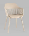 Стул Stool Group Crocus с подушкой бежевый УТ000035176