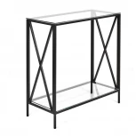 Консольный стол AllConsoles 1033-CB clear черный муар