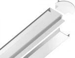 Алюминиевый профиль встраиваемый для светодиодной ленты до 11мм Ambrella Illumination GP1001WH
