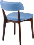 Стул R-Home Франк Блю-Лазур/Темный орех