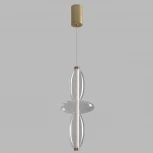 Светильник подвесной Crystal Lux QUASAR SP14W LED TRANSPARENT (220V, на проводе)