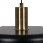 Подвесной светильник Arte Lamp Skat A7052SP-1BK (220V, на проводе, круглые)