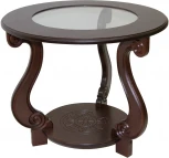 Стол журнальный Грация (С) темно-коричневый от фабрики Mebelik