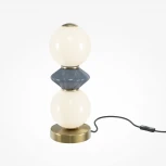 Настольная лампа Maytoni Brosche MOD362TL-L10GR3K (LED, 220V, выключатель, шар)