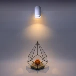 Точечный светильник накладной Wolta WSL-GU10/03W под лампу GU10 Белый CORALLO