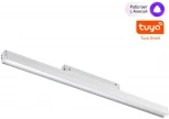 Трековый светильник низковольтный светодиодный Novotech SHINO FLUM 359481 белый LED 24W 48V 3000-6500K (регулировка яркости, управление смартфоном, умный дом - Алиса, Smart Life)