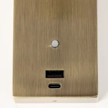 Спот для чтения Citilux Декарт CL704433 с USB (LED, 220V, выключатель)