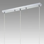 Подвесной светильник Lumion Isha 8102/3A хром/прозрачный металл/металл Е14 3*40W 220V (на проводе)